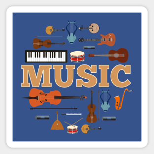 Music concept Magnet